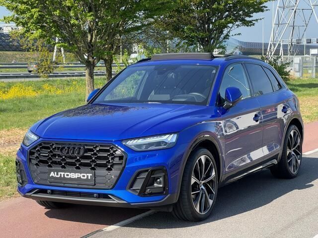 Blauw Gebruikt 2021 Audi Q5 S-Line SUV | € 48.950 (Duur) - Afbeelding 1/4