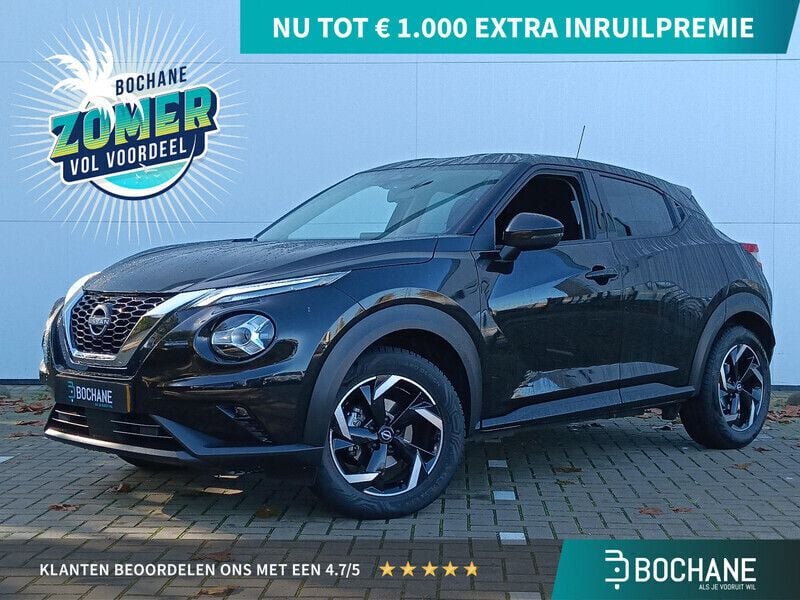Zwart Gebruikt 2023 Nissan Juke Acenta SUV | € 23.495 (Eerlijke prijs) - Afbeelding 1/4