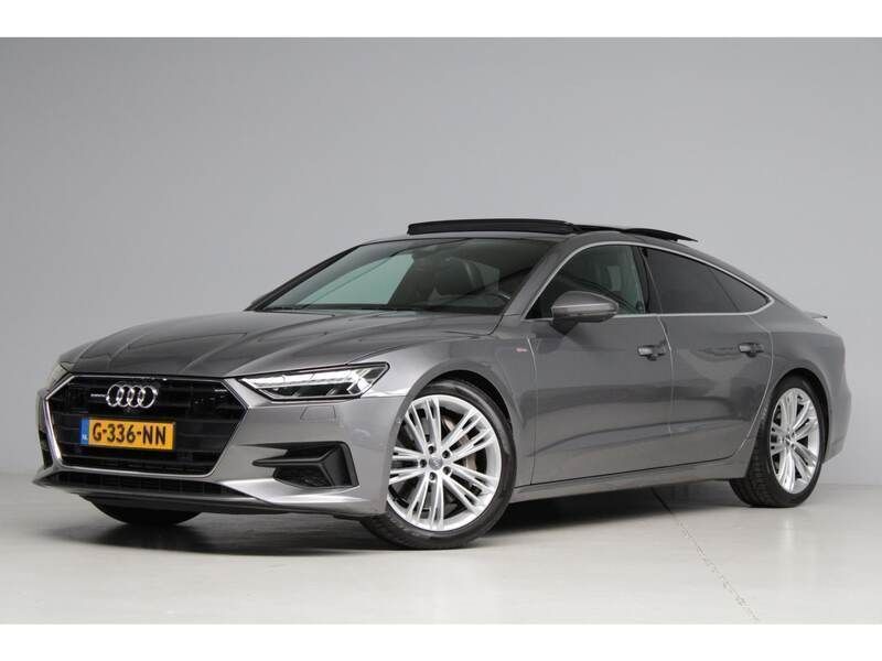 Grijs Gebruikt 2018 Audi A7 Proline Hatchback | € 44.945 (Super prijs) - Afbeelding 1/4
