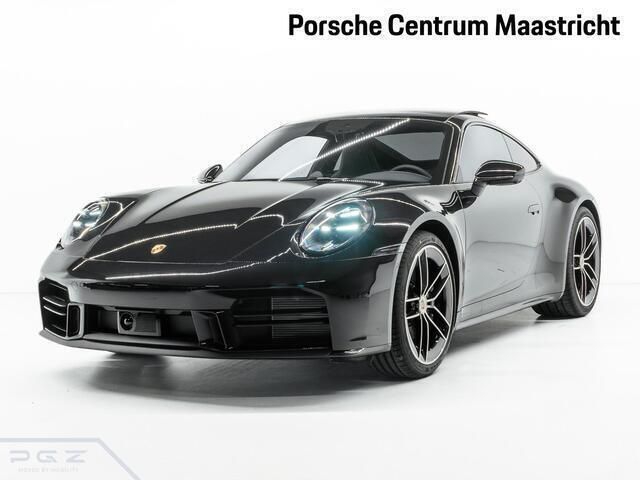 Diepzwart metallic Nieuw 2024 Porsche 911 Carrera Coupé | € 233.466 (Iets duurder) - Afbeelding 1/4