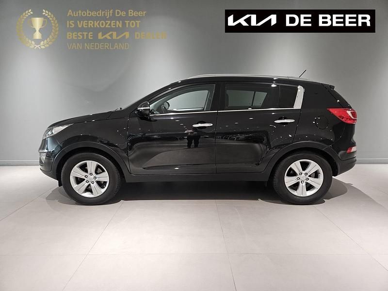 Zwart Gebruikt 2012 Kia Sportage Plus SUV | € 9.495 (Goede deal) - Afbeelding 1/4
