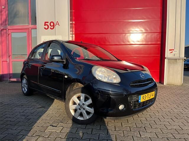 Occasion Nissan Micra S 98 PK (72 kW) 2012 Zwart Hatchback