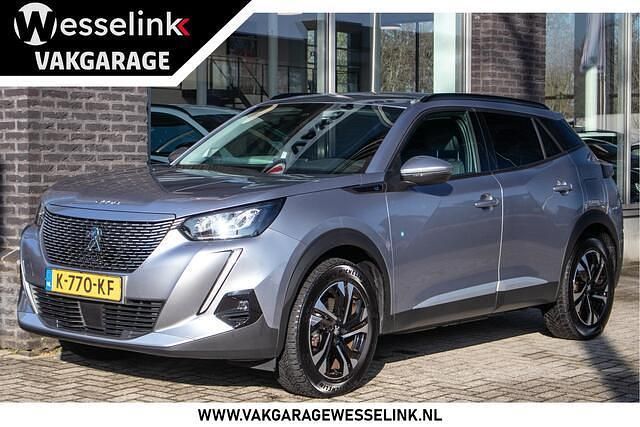 Grijs (metallic) Occasion 2020 Peugeot e-2008 Allure SUV | € 14.900 (Eerlijke prijs) - Afbeelding 1/4