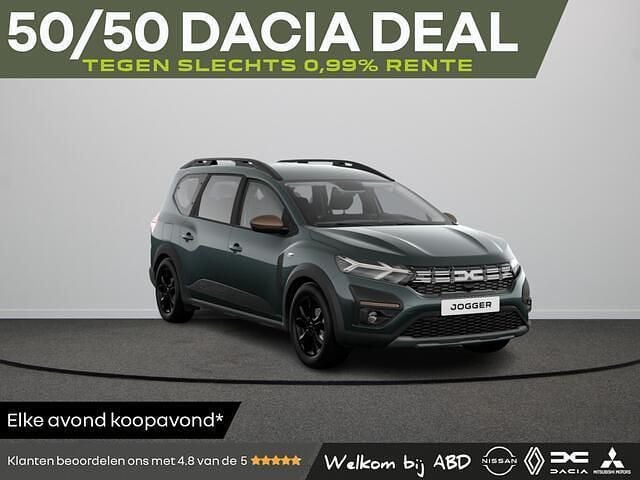 Cedar green (groen mica) Nieuw 2025 Dacia Jogger Extreme MPV | € 31.995 (Eerlijke prijs) - Afbeelding 1/4