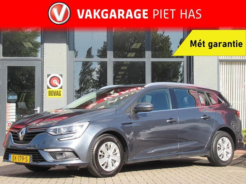 Grijs Gebruikt 2017 Renault Mégane GrandTour LIMITED Stationwagen | € 9.750 (Eerlijke prijs) - Afbeelding 1/4