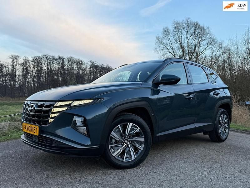 Blauw Occasion 2022 Hyundai Tucson SUV | € 24.950 (Super prijs) - Afbeelding 1/4