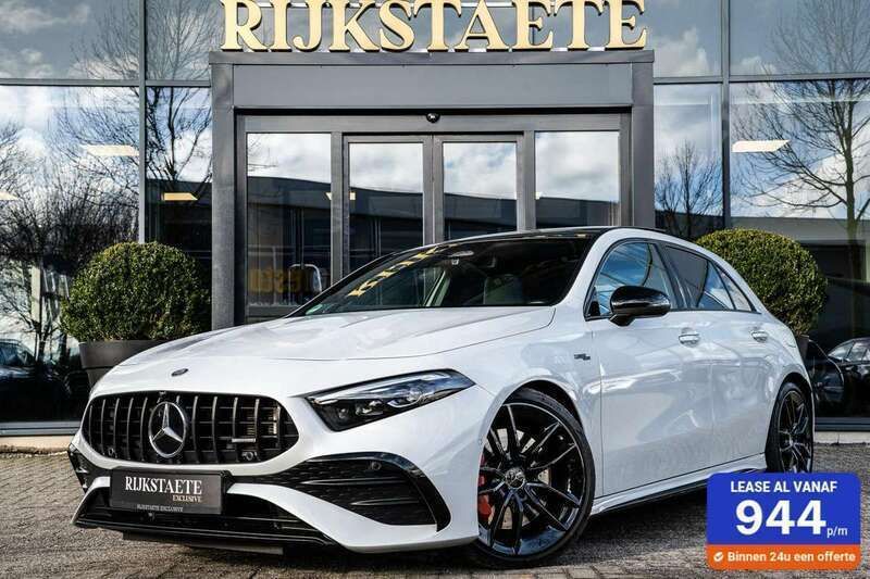 Wit, metallic lak Gebruikt 2023 Mercedes A35 AMG AMG Hatchback | € 58.900 (Eerlijke prijs) - Afbeelding 1/4