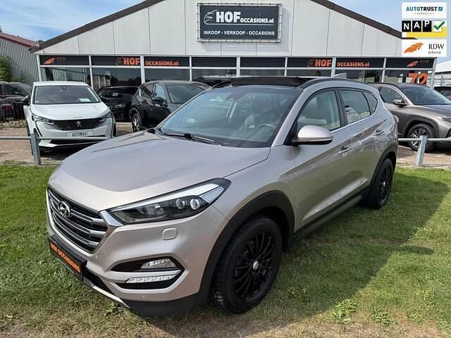 Grijs Gebruikt 2016 Hyundai Tucson Premium SUV | € 19.750 (Goede deal) - Afbeelding 1/4