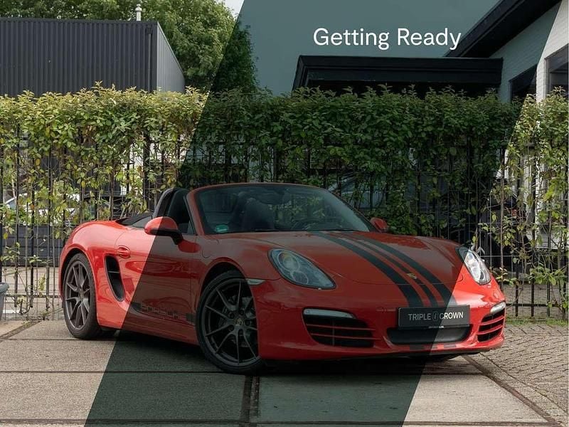 Rood Gebruikt 2013 Porsche Boxster Cabriolet | € 45.950 (Goede deal) - Afbeelding 1/4