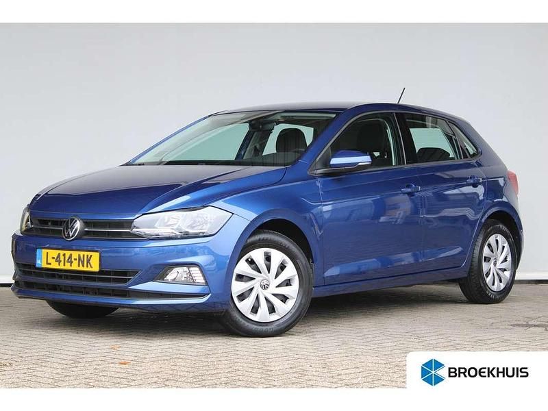 Blauw Occasion 2021 VW Polo Comfortline Hatchback | € 15.900 (Goede deal) - Afbeelding 1/4