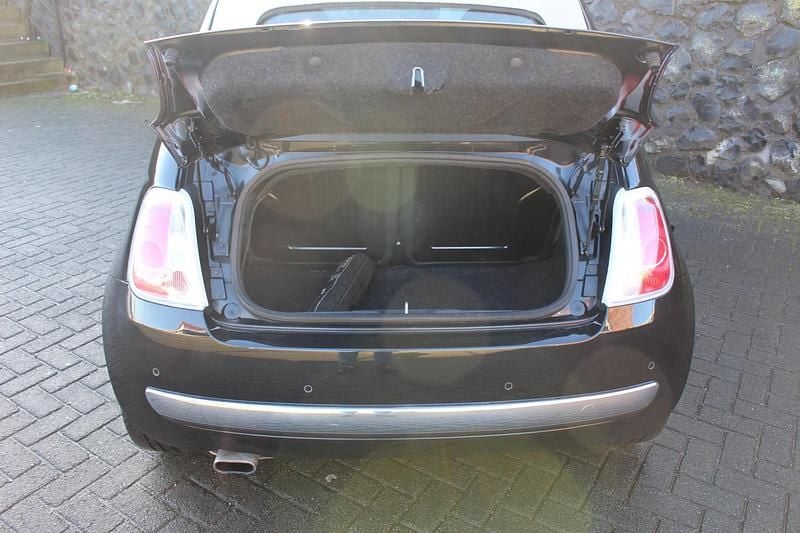 Occasion Fiat 500C Rock 69 PK (50 kW) 2011 Zwart Cabriolet