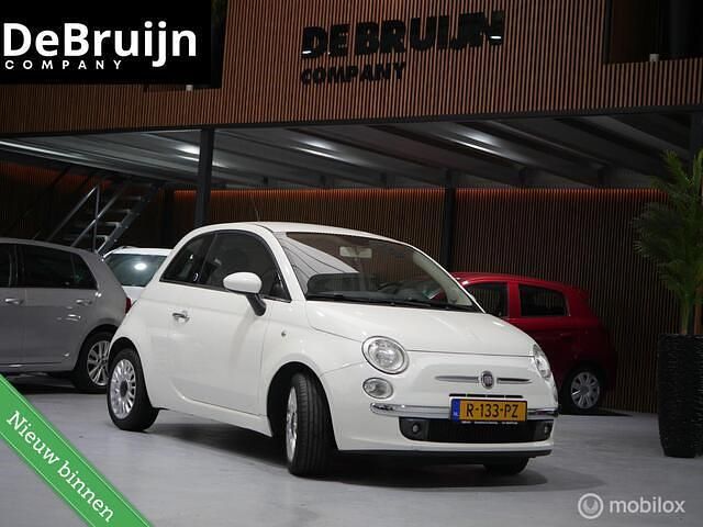 Wit Gebruikt 2009 Fiat 500 Lounge Hatchback | € 4.250 (Goede deal) - Afbeelding 1/4