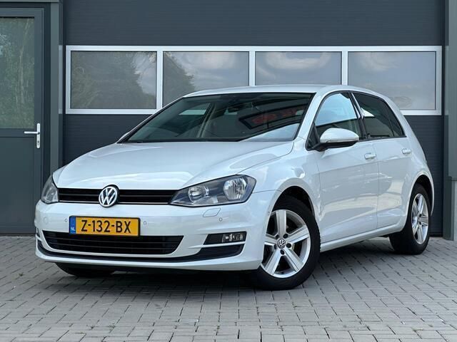 Wit Gebruikt 2014 VW Golf VII Highline Hatchback | € 10.749 (Goede deal) - Afbeelding 1/4