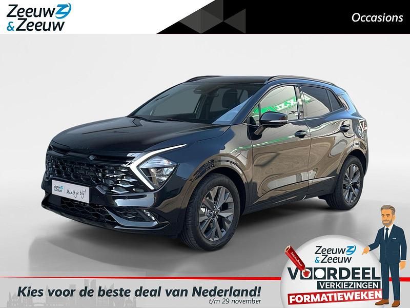 Zwart Nieuw 2025 Kia Sportage GT-Line SUV | € 43.445 (Eerlijke prijs) - Afbeelding 1/4