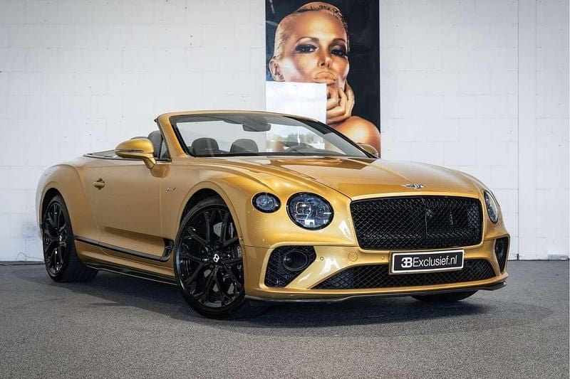 Geel Gebruikt 2023 Bentley Continental GT Convertible Cabriolet | € 349.500 - Afbeelding 1/4