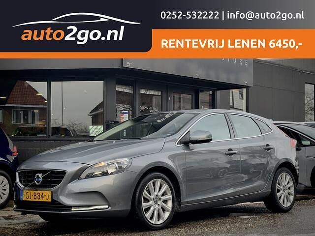 Grijs Occasion 2015 Volvo V40 Summum Hatchback | € 12.900 (Super prijs) - Afbeelding 1/4