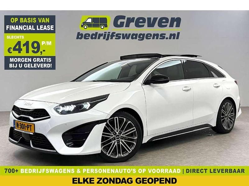 Wit (parellak) Occasion 2021 Kia ProCeed GT Stationwagen | € 25.700 (Iets duurder) - Afbeelding 1/4