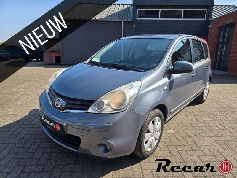 Blauw Gebruikt 2009 Nissan Note Visia MPV | € 2.995 (Eerlijke prijs) - Afbeelding 1/4