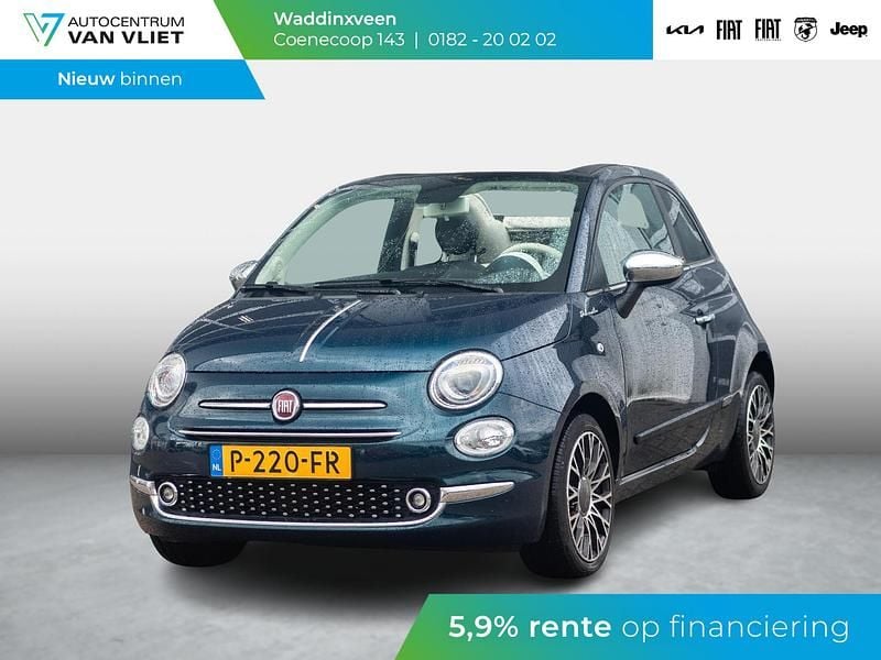 Blauw Gebruikt 2022 Fiat 500C Dolcevita Cabriolet | € 17.649 (Eerlijke prijs) - Afbeelding 1/4
