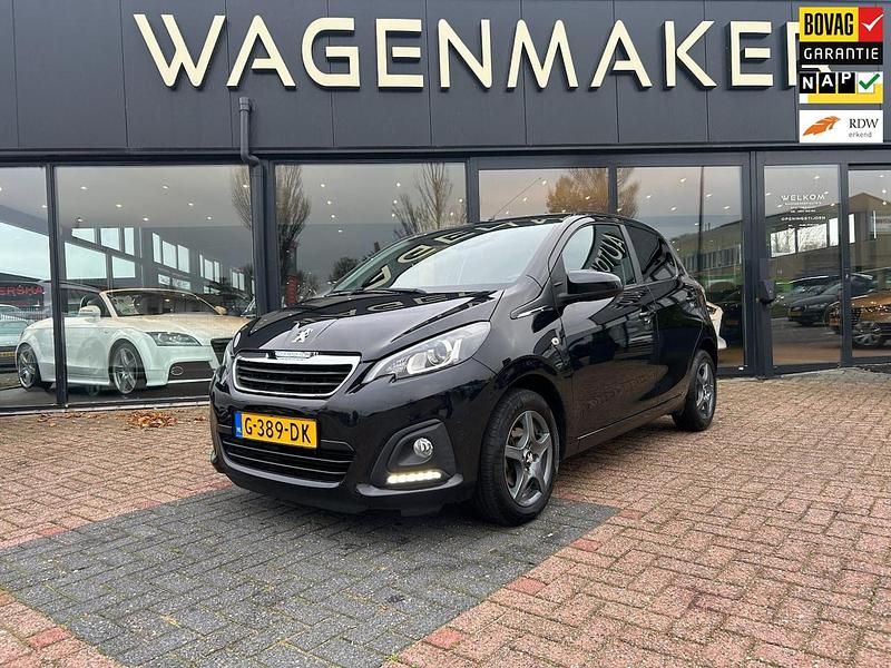 Zwart Gebruikt 2019 Peugeot 108 Active Hatchback | € 8.950 (Eerlijke prijs) - Afbeelding 1/4
