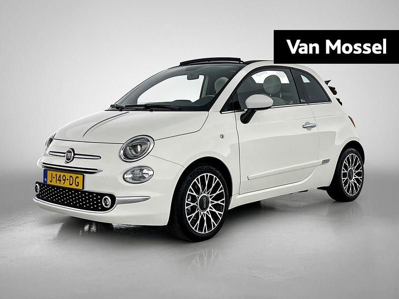 Wit Gebruikt 2020 Fiat 500C Star Cabriolet | € 14.750 (Eerlijke prijs) - Afbeelding 1/4