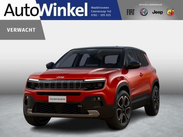 Rood Nieuw 2024 Jeep Avenger Altitude SUV | € 35.095 - Afbeelding 1/4