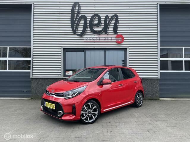 Rood Gebruikt 2021 Kia Picanto GT-Line Hatchback | € 11.950 (Super prijs) - Afbeelding 1/4