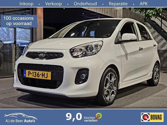 Wit Occasion 2016 Kia Picanto Hatchback | € 9.490 (Eerlijke prijs) - Afbeelding 1/4