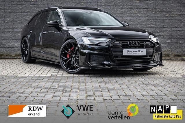 Zwart Gebruikt 2021 Audi A6 Competition Stationwagen | € 47.950 (Eerlijke prijs) - Afbeelding 1/4