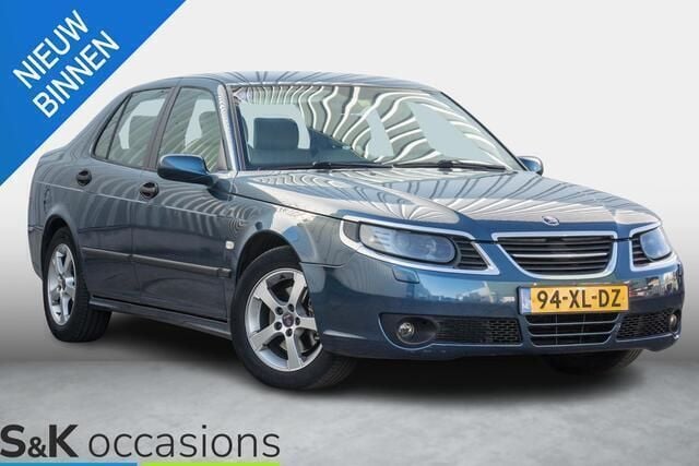 Blauw, metallic lak Gebruikt 2007 Saab 9-5 Sedan | € 3.450 (Eerlijke prijs) - Afbeelding 1/4