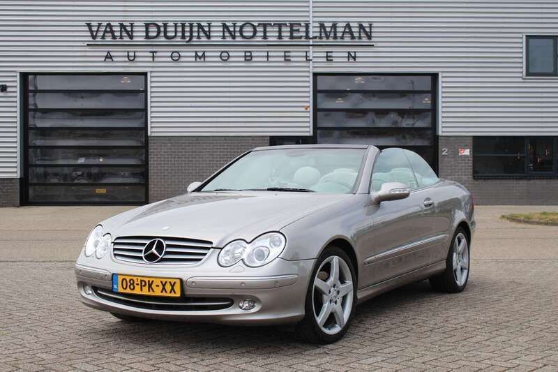 Grijs Gebruikt 2003 Mercedes CLK320 Elegance Cabriolet | € 9.950 (Duur) - Afbeelding 1/4