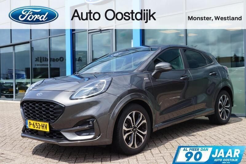 Grijs Gebruikt 2020 Ford Puma ST-Line X SUV | € 17.950 (Eerlijke prijs) - Afbeelding 1/4