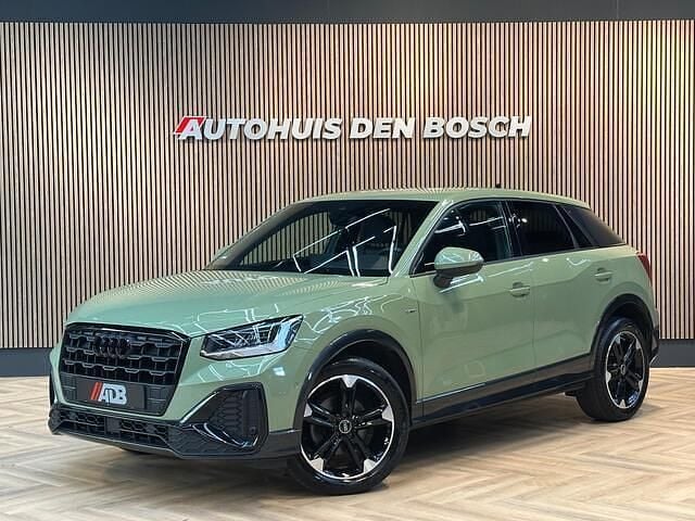Groen Gebruikt 2021 Audi Q2 S-Line SUV | € 29.980 (Iets duurder) - Afbeelding 1/4