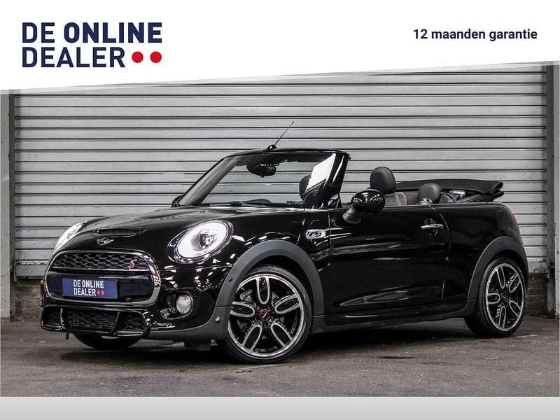Zwart Gebruikt 2017 Mini John Cooper Works Cabriolet Cabriolet | € 21.850 (Super prijs) - Afbeelding 1/4