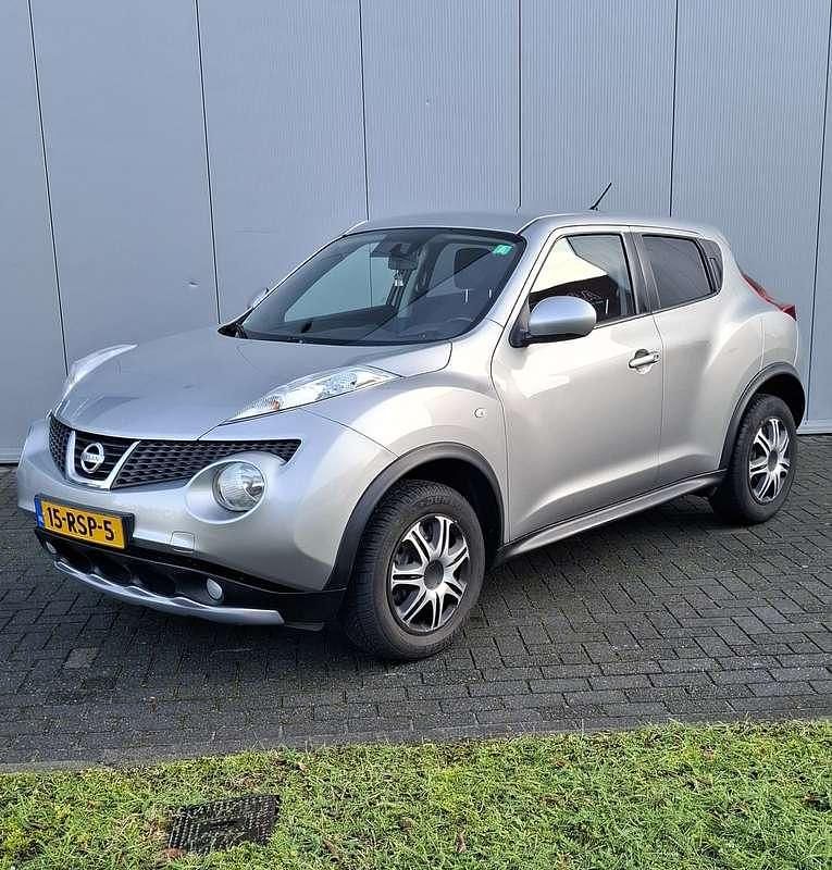 Grijs Occasion 2011 Nissan Juke Acenta SUV | € 6.950 (Eerlijke prijs) - Afbeelding 1/4
