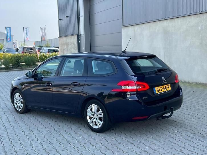 Occasion Peugeot 308 SW Premium 116 PK (85 kW) 2017 Blauw (metallic) Stationwagen
