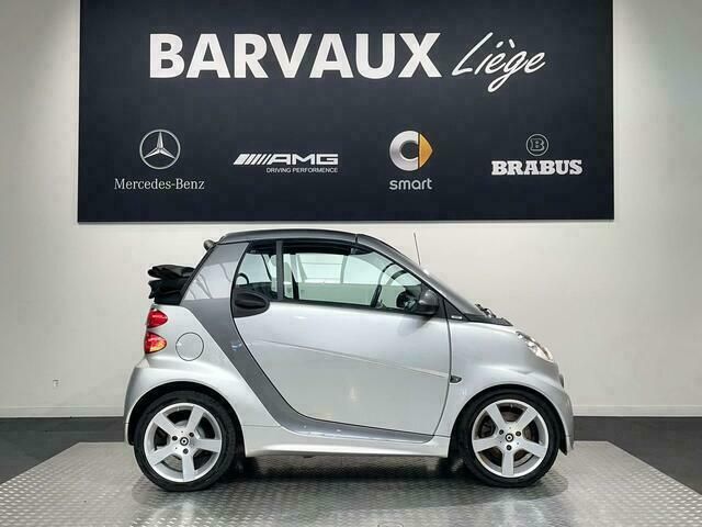 Occasion Smart ForTwo Cabrio Pulse 84 PK (61 kW) 2015 Zilver Cabriolet