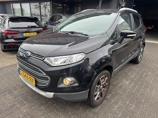 Zwart Gebruikt 2014 Ford Ecosport Titanium SUV | € 3.495 (Super prijs) - Afbeelding 1/4