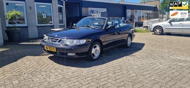 Blauw Gebruikt 1998 Saab 9-3 Cabriolet | € 3.250 (Goede deal) - Afbeelding 1/4