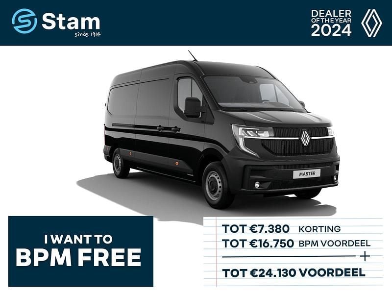 Zwart Gebruikt 2024 Renault Master Van | € 34.850 - Afbeelding 1/4
