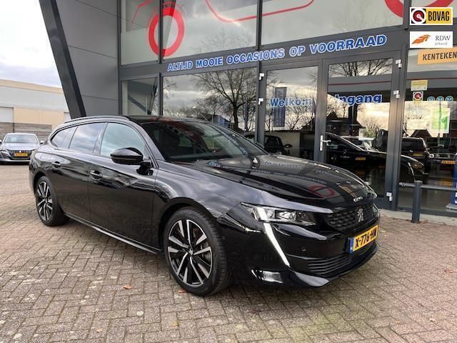 Zwart Gebruikt 2022 Peugeot 508 GT Stationwagen | € 30.495 (Eerlijke prijs) - Afbeelding 1/4
