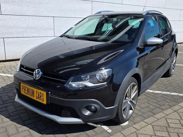 Zwart Gebruikt 2012 VW Polo Cross Hatchback | € 6.490 (Super prijs) - Afbeelding 1/4