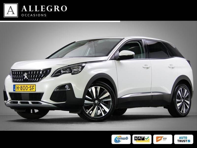 Wit Gebruikt 2020 Peugeot 3008 Premium SUV | € 19.945 (Eerlijke prijs) - Afbeelding 1/4