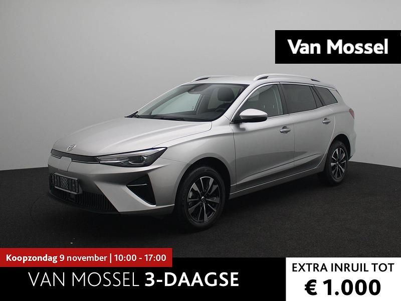 Grijs Nieuw 2025 MG MG5 EV Long Range Comfort Stationwagen | € 25.495 (Eerlijke prijs) - Afbeelding 1/2