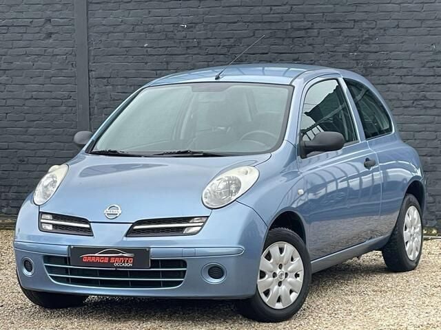 Blauw Gebruikt 2006 Nissan Micra Visia+ Hatchback | € 2.490 (Iets duurder) - Afbeelding 1/4