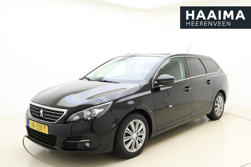 Zwart Gebruikt 2019 Peugeot 308 Allure Stationwagen | € 11.950 (Eerlijke prijs) - Afbeelding 1/4