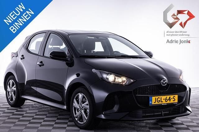 Zwart Nieuw 2025 Mazda 2 Exclusive-Line Hatchback | € 27.939 (Goede deal) - Afbeelding 1/4