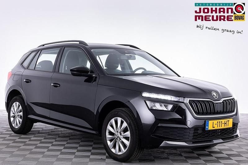Occasion Skoda Kamiq Ambition 110 PK (80 kW) 2021 Zwart SUV