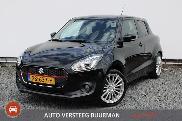 Zwart Gebruikt 2017 Suzuki Swift Style Hatchback | € 13.950 (Eerlijke prijs) - Afbeelding 1/4