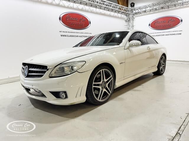 Wit Gebruikt 2008 Mercedes 500 Coupé | € 15.000 - Afbeelding 1/4